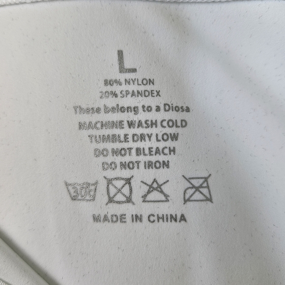 Diosa Fit Hourglass Jacket/Long Sleeve Athletic Top - White - Picture 4 of 10